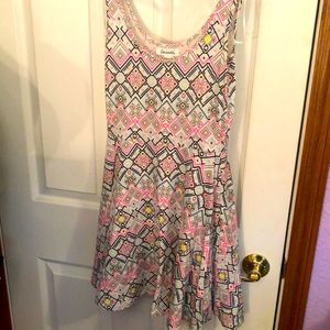 Geometric Design Skater Dress!